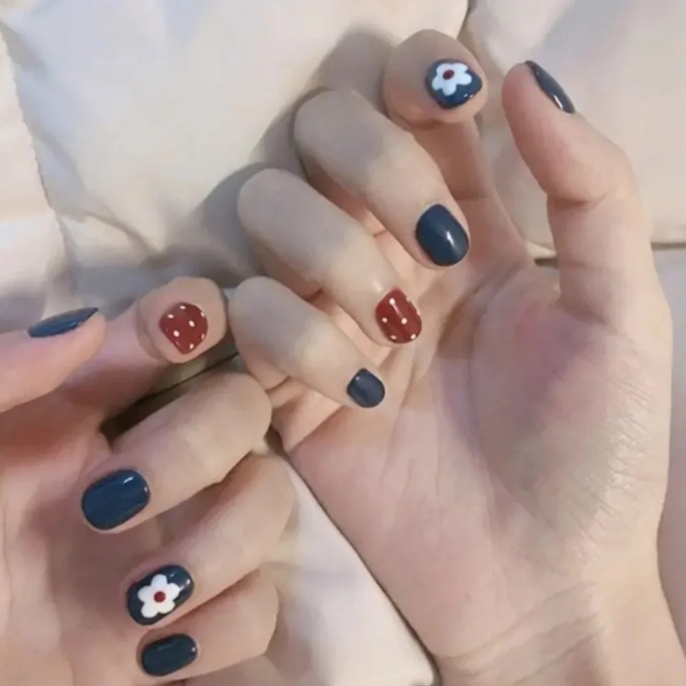2/$16 Floral & Polka-dots Press On Nails